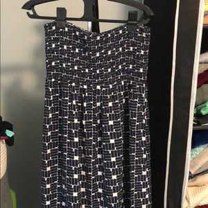 Strapless long dress